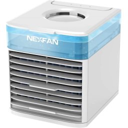 Nexfan Hordozható Légkondicionáló Ventilátor 7 Színű Ledes Fénnyel