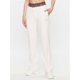 Guess Melegítő alsó V3YB06 KB212 Fehér Regular Fit