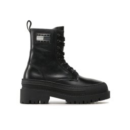 Tommy Jeans Bokacsizma Tjw Foxing Lace Up EN0EN02217 Fekete