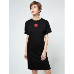 Hugo Hétköznapi ruha Neyle 50456013 Fekete Relaxed Fit