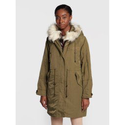 Guess Parka Lena W2BL32 WEWG0 Zöld Regular Fit