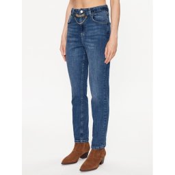 Liu Jo Farmer UF3019 D4391 Sötétkék Straight Fit