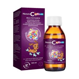 Novo C Kids Multi erdei gyümölcs ízű folyékony étrend-kiegészítő 120ml
