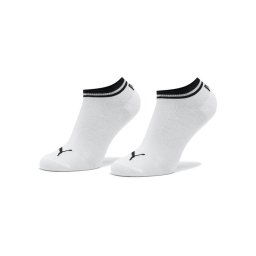 Puma 2 pár unsiex bokazokni Heritage Sneaker 2P Unisex 907945 Fehér