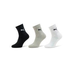 Puma 3 pár hosszú szárú gyerek zokni Junior Crew Sock 3P 907958 Fehér