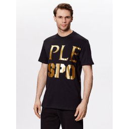 Plein Sport Póló SACC MTK6025 SJY001N Fekete Regular Fit