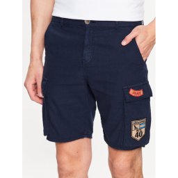 La Martina Sport rövidnadrág VMB300 TW445 Sötétkék Regular Fit