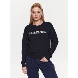 Tommy Hilfiger Pulóver WW0WW38860 Sötétkék Regular Fit