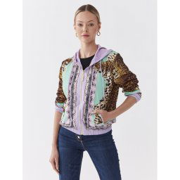 Just Cavalli Átmeneti kabát 74PBS407 Színes Regular Fit