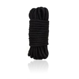 Fetish bondage kötél (fekete - 10 méter)