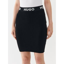 Hugo Ceruzaszoknya Sarmola 50493756 Fekete Slim Fit