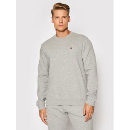 Napapijri Pulóver Balis Crew NP0A4FQW Szürke Regular Fit