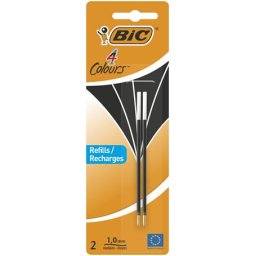 BIC Golyóstollbetét, 0,32 mm, BIC "4 Colours" fekete