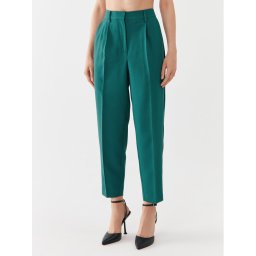 Bruuns Bazaar Szövet nadrág Cindy BBW2393 Zöld Loose Fit