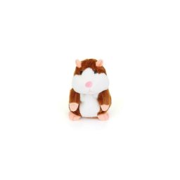 Smart Voice intelligens hangutánzó beszélő plüss hörcsög - Barna