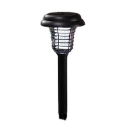 Napelemes szúnyogirtó UV LED lámpa - fekete