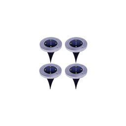 Solar Disk multifunkcionális LED lámpa szett 4 darabos - szürke