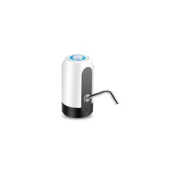 Elektromos automata vízadagoló pumpa USB töltéssel LED világítással - fehér