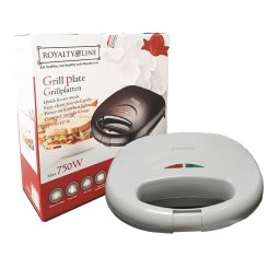 Royalty Line EST-750 mini grill- és szendvicssütő 750W - Választható színben