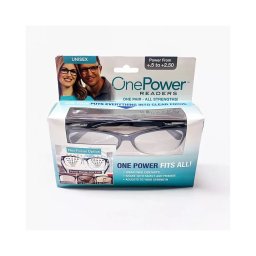 One Power többfunkciós olvasószemüveg Flex Focus Optic technológiával +0.5 - +2.5 - fekete