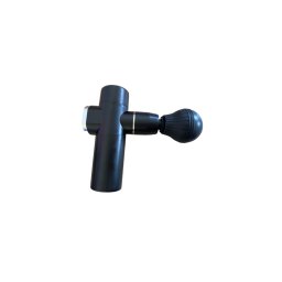 Mini masszázs pisztoly akkumulátorral USB töltéssel - fekete (MS-224)