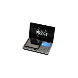 Mini digitális ékszermérleg 200g/0.01g - fekete (MS-575)