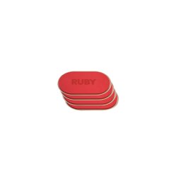 Ruby bútormozgató, bútorcsúsztató műanyag gumilap - 4 db (MS-955)