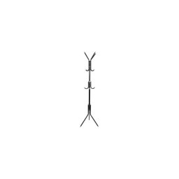 Kabát tartó állvány 170 cm 8 akasztóval - fekete (MS-953)
