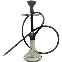 Taurus Cyclone Vízipipa - 55 cm - Füstös fekete