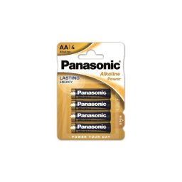 Panasonic ALKALINE Power Tartós ceruza AA LR6 B4