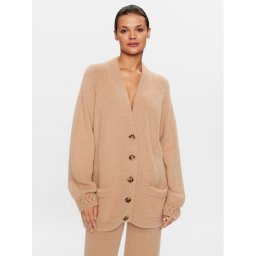 La Perla Kardigán 0056190 Bézs Relaxed Fit