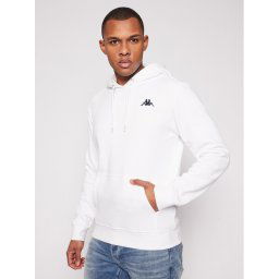 Kappa Pulóver 707390 Fehér Regular Fit