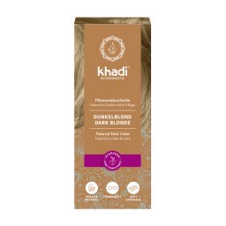 Khadi Növényi Hajfesték Por Sötétszőke 100 g