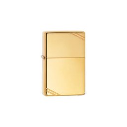 270 Zippo öngyújtó, fényes arany színben, gravírozható