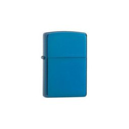 20446 Zippo öngyújtó, fényes zafírkék színben,