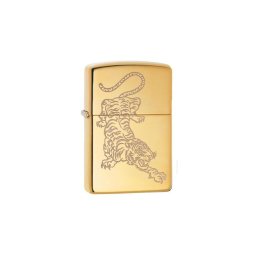 29884 Zippo öngyújtó, arany színben - Tigris