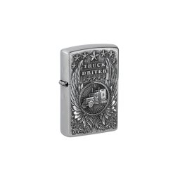 2007434 Zippo öngyújtó utcai Króm színben - Kamionos