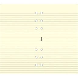 FILOFAX Kalendárium betét, jegyzetlap, personal méret, vonalas, FILOFAX, krémszín