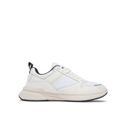 Calvin Klein Sportcipő Low Top Lace Up Mix HM0HM01044 Fehér