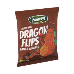 Biopont Dragon Flips bio kukorica snack sós karamell 25g