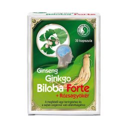 Dr. Chen Ginseng + Ginkgo biloba forte kapszula 30x
