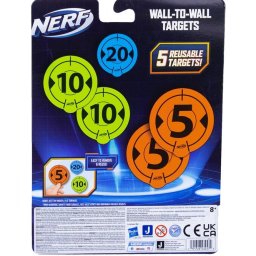 Nerf öntapadós céltábla szett falra