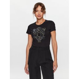 Liu Jo Blúz MF3243 JS923 Fekete Regular Fit