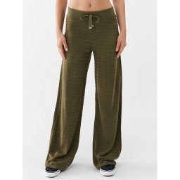 ONLY Kötött nadrág 15294501 Zöld Wide Leg