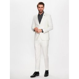 KARL LAGERFELD Öltöny 105200 532036 Ekru Regular Fit
