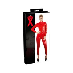 LATEX - hosszúujjú női overál (piros)