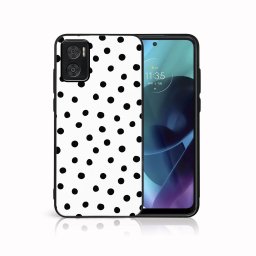 PROTEMIO MY ART Védőburkolat Motorola Moto E22 / E22i DOTS (168)