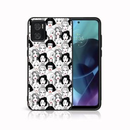 PROTEMIO MY ART Védőtok Motorola Moto E22 / E22i LIPSTICK (174)
