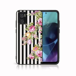 PROTEMIO MY ART Védőtok Motorola Moto E22 / E22i STRIPS (176)