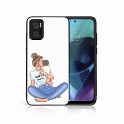 PROTEMIO MY ART Védőtok Motorola Moto E22 / E22i SUPERMOM (112)